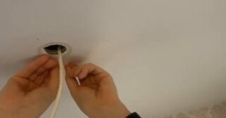 Установка люстры в Слободском в октябре